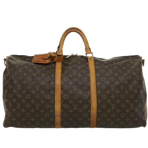 LOUIS VUITTON Monogram Keepall Bandouliere 60 Boston Bag - Picture 13 of 15